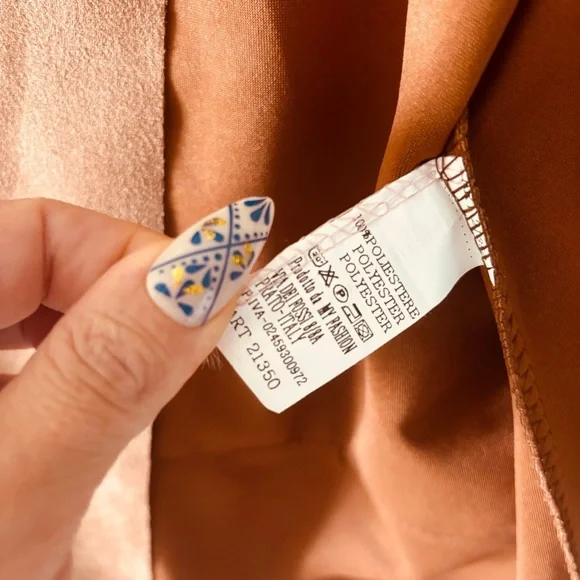 NEW Made in Italy Camel Tan Suede Long Jacket Coat - Picture 7 of 12